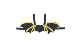 Costume pour Chien avec Ailes de Chauve-Souris