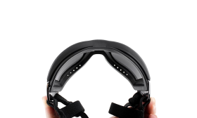 Lunettes de soleil pour chiens UV, réglables, coupe-vent, tête 36-56 cm, mâchoire 20-25 cm, idéales en extérieur.