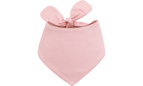 Bandana per cane in cotone rosa con nodo, facile da lavare, adatta per cani e gatti, leggera per il comfort dell'animale.