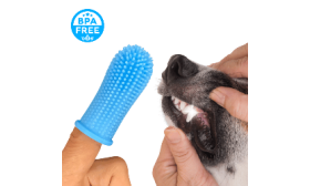 Spazzolino da Denti a 360º in Silicone per Cani