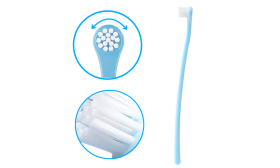 Brosse à dents Gentle Clean pour chiens et chats avec poils souples en nylon