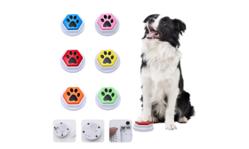 Bouton Parlant Interactif pour Chien - outil de dressage enregistrable pour animaux de compagnie