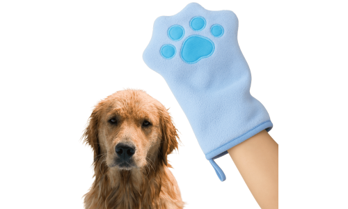 Saugfähiges Mikrofaser-Hundehandtuch – Weiches Dry-Handtuch für Hunde & Katzen zur schnellen Trocknung