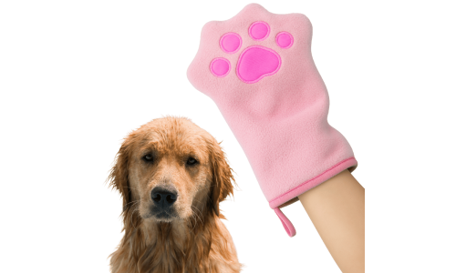 Saugfähiges Mikrofaser-Hundehandtuch – Weiches Dry-Handtuch für Hunde & Katzen zur schnellen Trocknung