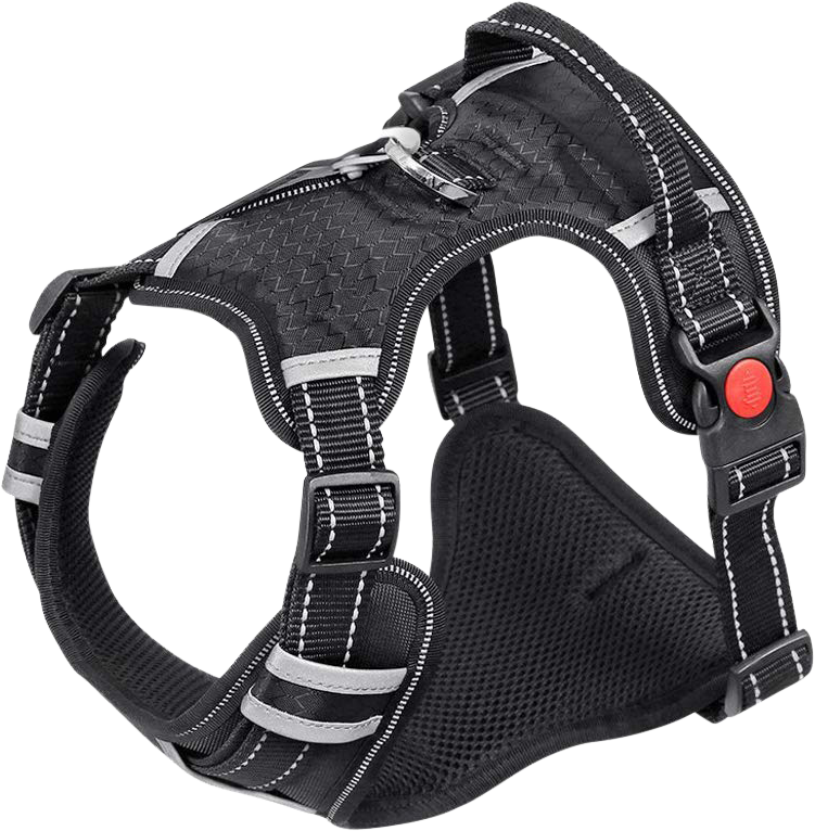 Harnais Anti-traction pour Chien Harnais anti-traction pour chien, rembourré, réglable, coutures renforcées, confortable et sûr.