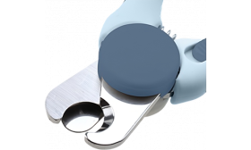 Coupe-ongles bleu pour chien avec garde de sécurité, lames en acier inoxydable tranchantes, adapté aux chiens et chats.