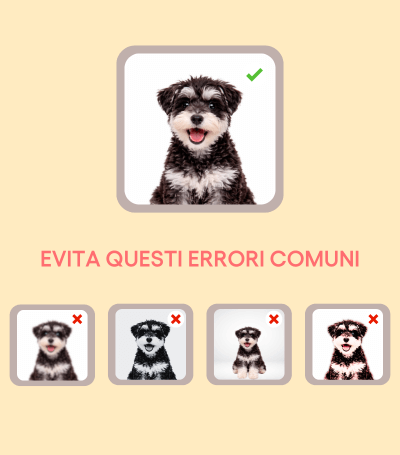 Per un risultato chiaro e nitido